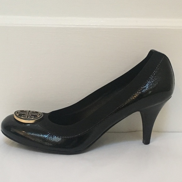 Tory Burch Caroline Black Patent Flex Pump size 8 - Picture 5 of 8